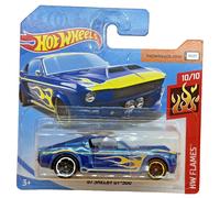 Hot Wheels Flames ’68 Shelby GT-500 | 33/250 FYC45 2019 Short Card Muscle Car