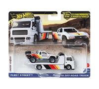 Hot Wheels Car Culture: Team Transport Fleet Street & Toyota Off-Road Truck