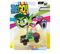 Hot Wheels FLJ12 DC Teen Titans Go! Character Cars - Beast Boy (DMH73)