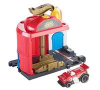 Hot Wheels FMY96 City Downtown Fire Station Spinout Play Set