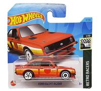 Hot Wheels - Ford Escort RS2000 - Retro Racers 1/10 - HKJ77 - Short Card - Red - Mattel 2023