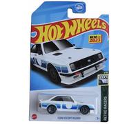 Hot Wheels Ford Escort RS2000, Retro Racers 1/10 [White/Blue] 4/250