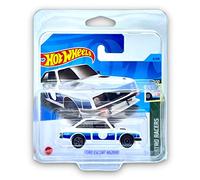 Hot Wheels Ford Escort RS2000 (White & Blue) 1/10 Retro Racers 2023-4/250 (Short Card) - COMES IN A KLAS CAR KEEPER PROTECTIVE COLLECTORS CASE - HKG25