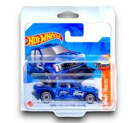 Hot Wheels Ford F-150 Lightning Custom (Blue) 9/10 HW Hot Trucks - 2023-226/250 (Short Card) - COMES IN A KLAS CAR KEEPER PROTECTIVE COLLECTORS CASE - HKG66