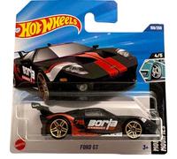 Hot Wheels Ford GT Black/Red JBB75 - Licensed Ford Model with Borla Exhaust Design - Modified Series 2025 - 1:64