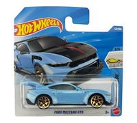 Hot Wheels - Ford Mustang GTD - Factory Fresh 3/5 - JJJ14 - Short Card - Light Blue Metallic - Mattel 2026 (43/250) - Officially Licensed Ford Model - 1:64