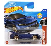 Hot Wheels - Ford Mustang GTD - Mustang 60th 1/5 - JBB93 - Short Card - Dark Blue Metallic - Mattel 2025 - Officially Licensed Ford Model - 1:64