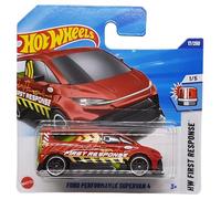 Hot Wheels - Ford Performance Supervan 4 - HW First Response 1/5 - JBC20 - Short Card - TH Treasure Hunt - Red - Mattel 2025-1:64