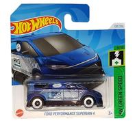 Hot Wheels - Ford Performance Supervan 4 - HW Green Speed 9/10 - HTD33 - Short Card - Dark Blue Metallic - Mattel 2024 - 1:64