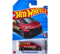 Hot Wheels Ford Performance Supervan 4 Treasure Hunt, schaal 1/64, rood