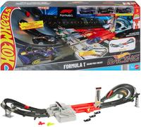 Hot Wheels Formula 1 Grand Prix Track Set | Motorized Racing Circuit + 3 Cars