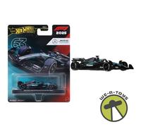 Hot Wheels 1:64 Premium Die-Cast Formula 1 Team Racing Toy Car JKD80 Real Riders Tires Metal/Metal