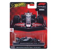 Hot Wheels Formula 1 Car MoneyGram Haas VF-24 NICO HULKENBERG 27 - Die Cast 1:64 Scale - Length 8 cm - JBM22