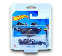 Hot Wheels Formula E Gen3 (Black & Blue) 9/10 HW Race Day - 2024-193/250 (Short Card) - includes a KLAS Car Keeper Protector Case - HRY66