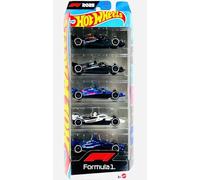 Hot Wheels Formula One F1 2025-5 Pack [Oracle RB Racing, Petronas, Alpine, M. Gram, Williams] 1:64 Scale Die-Cast Vehicles