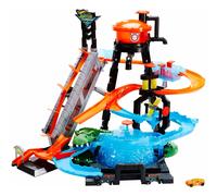 Hot Wheels City ULTIMATE GATOR CAR WASH PLAY SET