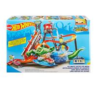 Hot Wheels City ULTIMATE GATOR CAR WASH PLAY SET