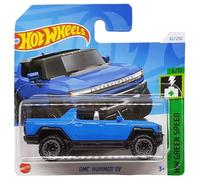Hot Wheels - GMC Hummer EV - HW Green Speed 6/10 - HTB83 - Short Card - GM - Blue - Mattel 2024