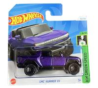 Hot Wheels - GMC Hummer EV - HW Green Speed 6/10 - HTD16 - Short Card - GM - Purple Metallic - Mattel 2024-1:64