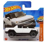 Hot Wheels - GMC Hummer EV - HW Hot Trucks 3/10 - HKJ00 - Short Card - GM - White - Mattel 2023