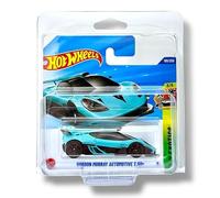 Hot Wheels Gordan Murray Automotive T.50s (Teal & Black) 3/5 HW Exotics - 2025-190/250 (Short Card) - includes a KLAS Car Keeper Protector Case - JBB14