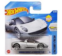 Hot Wheels - Gordon Murray Automotive T.33 - Factory Fresh 4/5 - HYW23 - Short Card - Silver Metallic - Mattel 2025-1:64