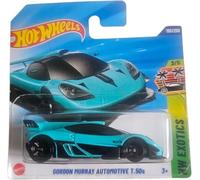 Hot Wheels Gordon Murray Automotive T.50s, HW Exotics, Turquoise Diecast Car, 190/250