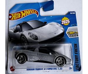 Hot Wheels Gordon Murray T.33 Diecast Car, Factory Fresh Series, 1:64 Scale, Silver