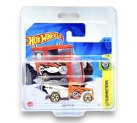 Hot Wheels Gotta Go (Orange & White) 3/5 Experimotors - 2023-48/250(Short Card) - COMES IN A KLAS CAR KEEPER PROTECTIVE COLLECTORS CASE - HKK73