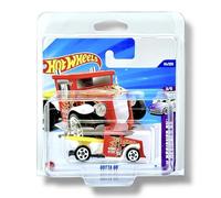 Hot Wheels Gotta Go (Red, White & Yellow) 3/5 HW Designed By - 2025-84/250 (Short Card) - includes a KLAS Car Keeper Protector Case - HYX94