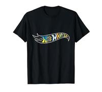 Hot Wheels Graphic Colour Logo T-Shirt, Men, Black, 5X-Large
