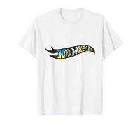 Hot Wheels Graphic Colour Logo T-Shirt, Men, White, 5X-Large