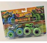 Hot Wheels Great Bite Wreckin Wolf Mutant Chaos Monster Trucks Double 1:64 Scale