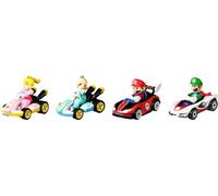 Hot Wheels Mario Kart Toy Car 4 Units