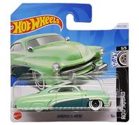 Hot Wheels Die-cast Car Hirohata MERC 1:64 - Rod Squad 5/5, Ford Light Green (Short Card, 2024)