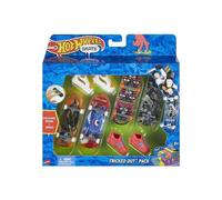 Hot Wheels HNG71 HW Shoe 4-Pack Asst Pack Skate Fingerboard and Shoes: Tony Hawk, Multicoloured