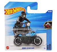 Hot Wheels - Honda CB750 Café - HW Moto 1/5 - JBB79 - Short Card - Motorcycle - Light Blue - Mattel 2025 - Officially Licensed Honda Model - 1:64