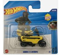Hot Wheels - Honda Motocompo - HW Moto 3/5 - JBC03 - Short Card - Motorcycle - Yellow - Mattel 2025 - 1:64