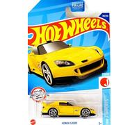 Hot Wheels Honda S2000 [Yellow] J-Imports 3/10, 118/250, 1:64 Scale Diecast Toy Vehicle