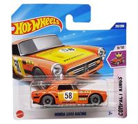 Hot Wheels Honda S800 Racing JBC30 Compact Kings 9/10 Short Card Orange Honda Licensed Treasure Hunt Mattel 2025 1:64