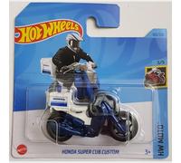 Hot Wheels Honda Super Cub Custom blue HW Moto