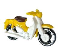 Hot Wheels - Honda Super Cub - HW Moto 3/5 - HKK32 - Short Card - Motorcycle - Yellow - Mattel 2023