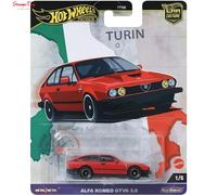 HOT WHEELS CAR CULTULRE WORLD TOUR ALFA ROMEO GTV6 3.0 1/5 HRV80