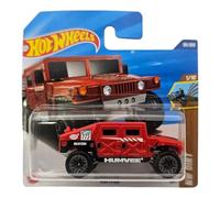 Hot Wheels Humvee Die-Cast Model Car, Red, 1:64 Scale, #55/250