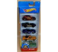 Hot Wheels HW Flames 5 Pack American Muscle Viper Corvette El Camino Sealed