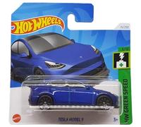 Hot Wheels: HW Green Speed 3/10 - Tesla Model Y Diecast Model Car