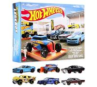 Hot Wheels HW Legends Multipacks of 6 Toy Cars, 1:64 Scale, Authentic Decos, Popular Castings, Rolling Wheels, Gift for Kids 3 Years Old & Up & Collectors, HLK50