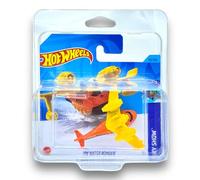 Hot Wheels HW Water Bomber (Yellow & Orange) 4/5 Sky Show - 2023-115/250 (Short Card) - COMES IN A KLAS CAR KEEPER PROTECTIVE COLLECTORS CASE - HKK53