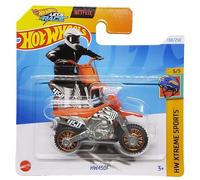 Hot Wheels - HW450F - HW Xtreme Sports 5/5 - HTC00 - Short Card - Netflix Let's Race - Motocross Bike - Mattel 2024 - 1:64