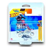 Hot Wheels HW450F (Red, White & Blue Let's Race) 5/5 HW Xtreme Sports - 2024-130/250 (Short Card) - includes a KLAS Car Keeper Protector Case - HTD59